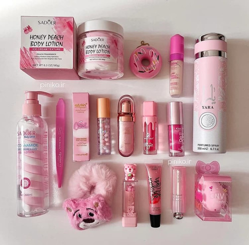 پک آرایشی صورتی